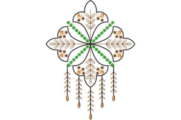 Floral Motifs Embroidery: A Delicate Design Review