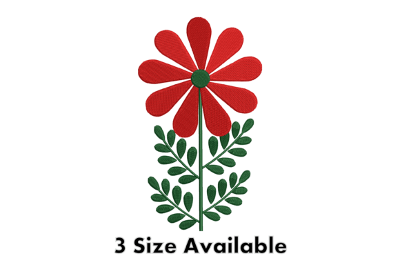 Red Daisy Flower: A Cheerful Addition to Crafts